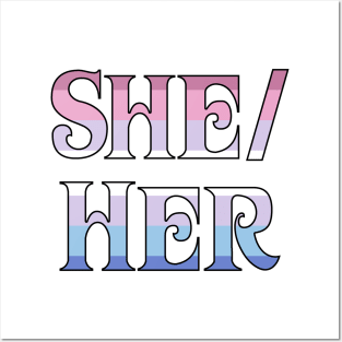 Bigender She/Her Posters and Art